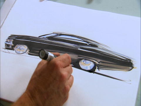 Overhaulin' 2012: Chip Foose skissar på drömbilen